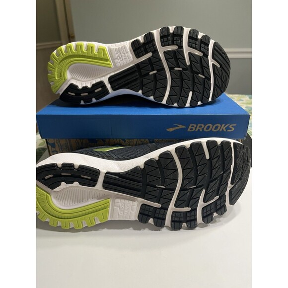 Brooks Adrenaline GTS 20 Black Green Men’s Sz 8.5 Running Gym Training main image 8